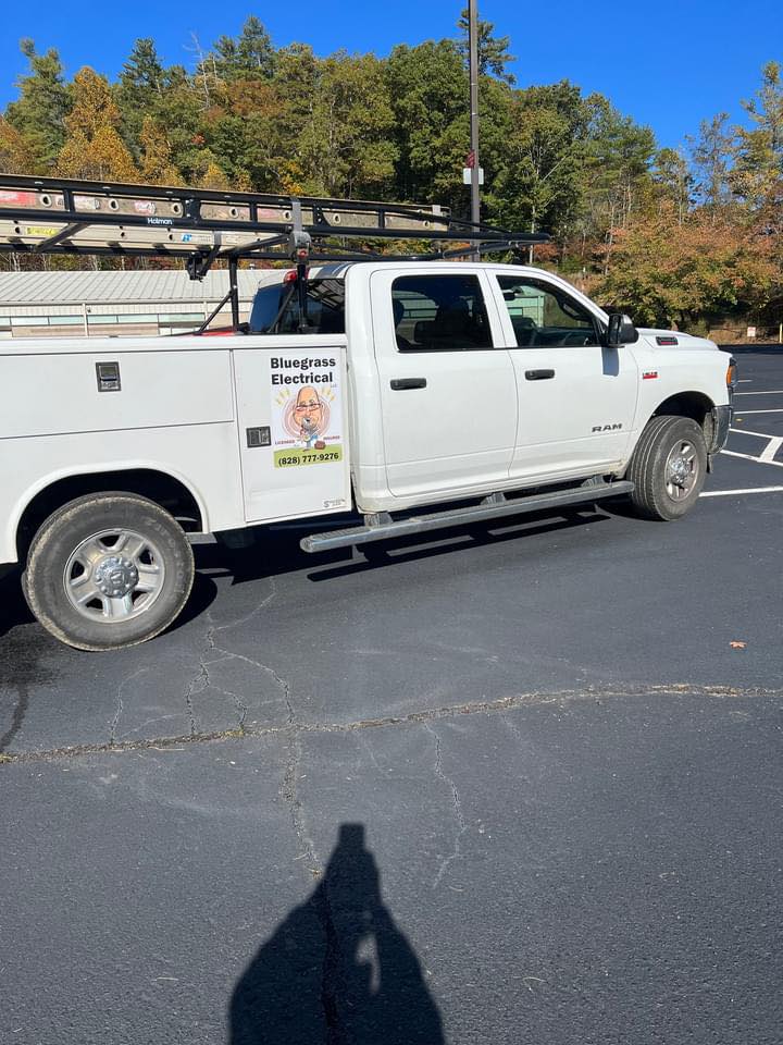Bluegrass Electrical service areas in Western North Carolina
